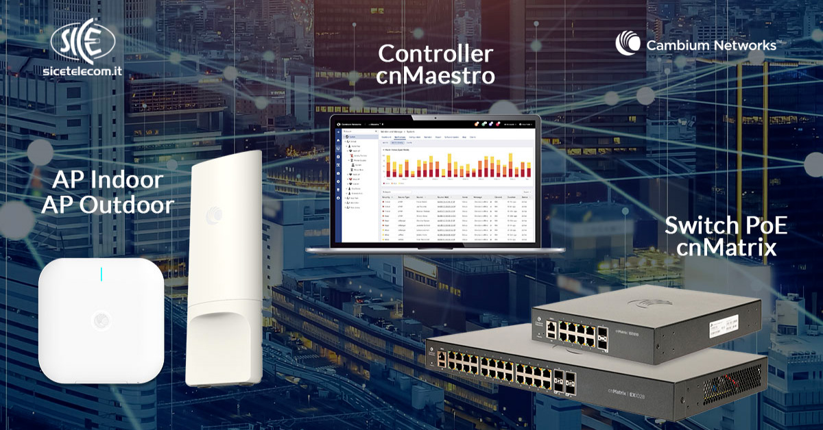 sice telecom soluzioni wi-fi enterprise per system integrator