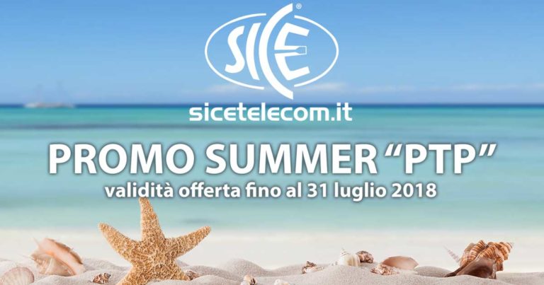PROMO SUMMER PtP Ponti Radio Backhauls | 2018
