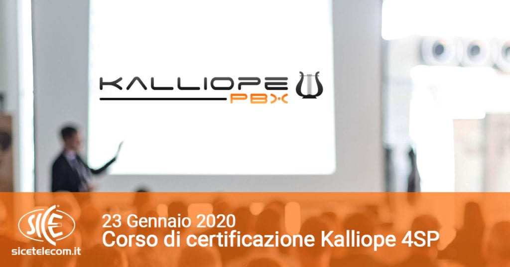 corsi VoIP Kalliope SICE 4sp
