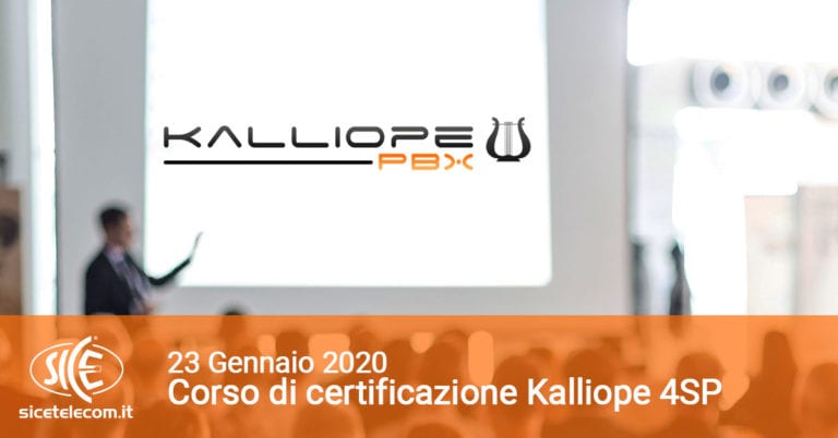 corsi VoIP Kalliope SICE 4sp