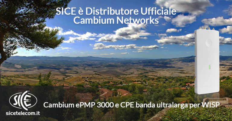 Cambium ePMP 3000 SICE distributore ufficiale