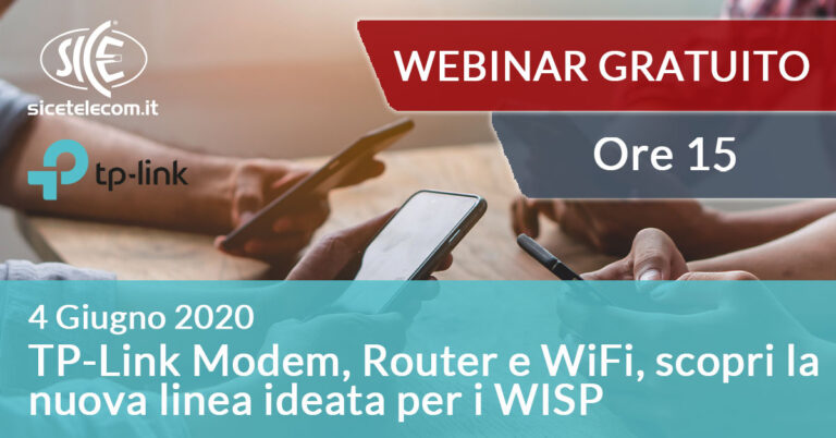 webinar tp-link 4 giugno SICE
