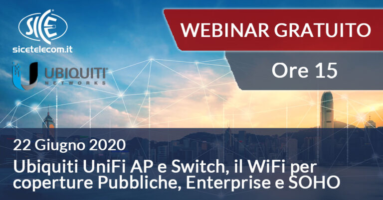webinar ubiquiti 22 giugno SICE