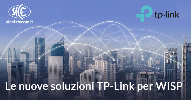 Soluzioni TP-Link per Wisp SICE, modem, router