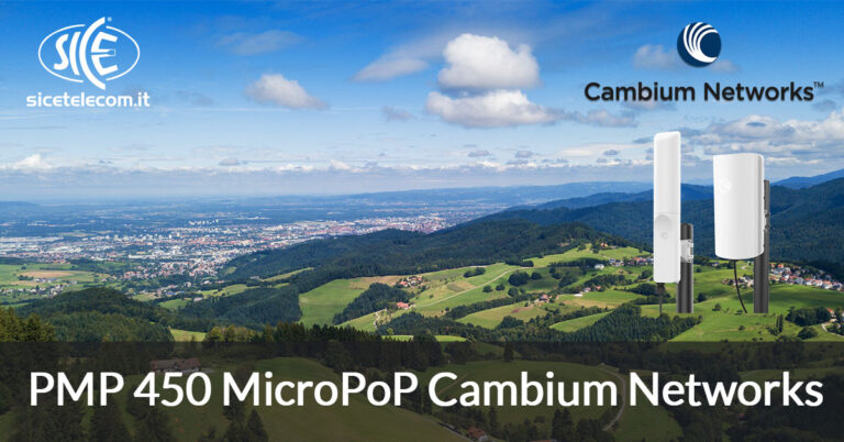 PMP 450 MicroPOP Cambium Networks - SICE Telecomunicazioni