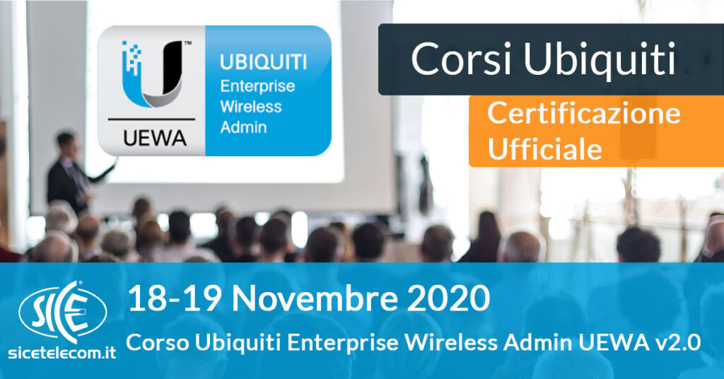 Corso UEWA Ubiquiti SICE