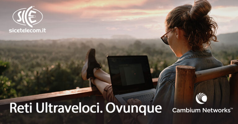 fibra ottica wireless cpe base station reti ultraveloci