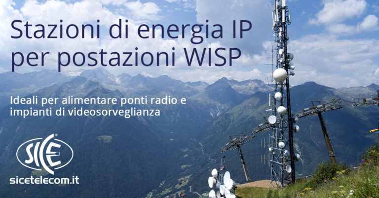 stazioni di energia IP per WISP - SICE