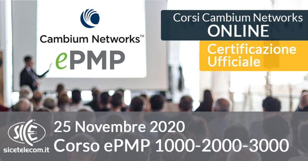 corso cambium ePMP SICE