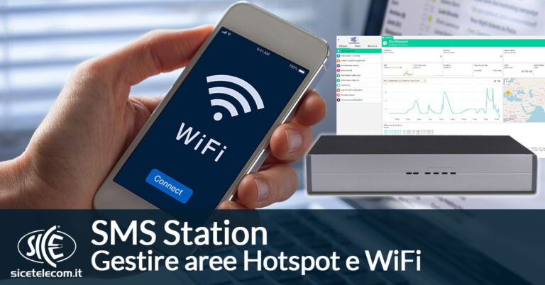 hotspot e wifi SICE SMS Station