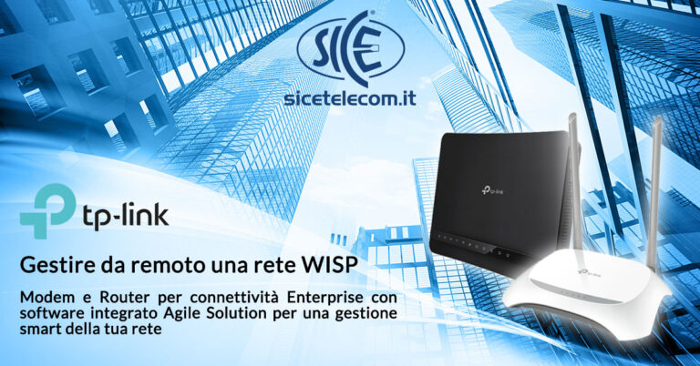 modem router TP-Link per WISP - SICE