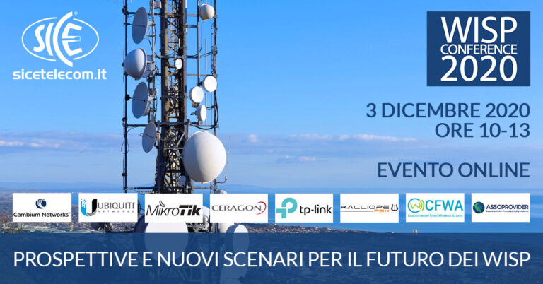 wisp conference 2020 SICE Telecomunicazioni