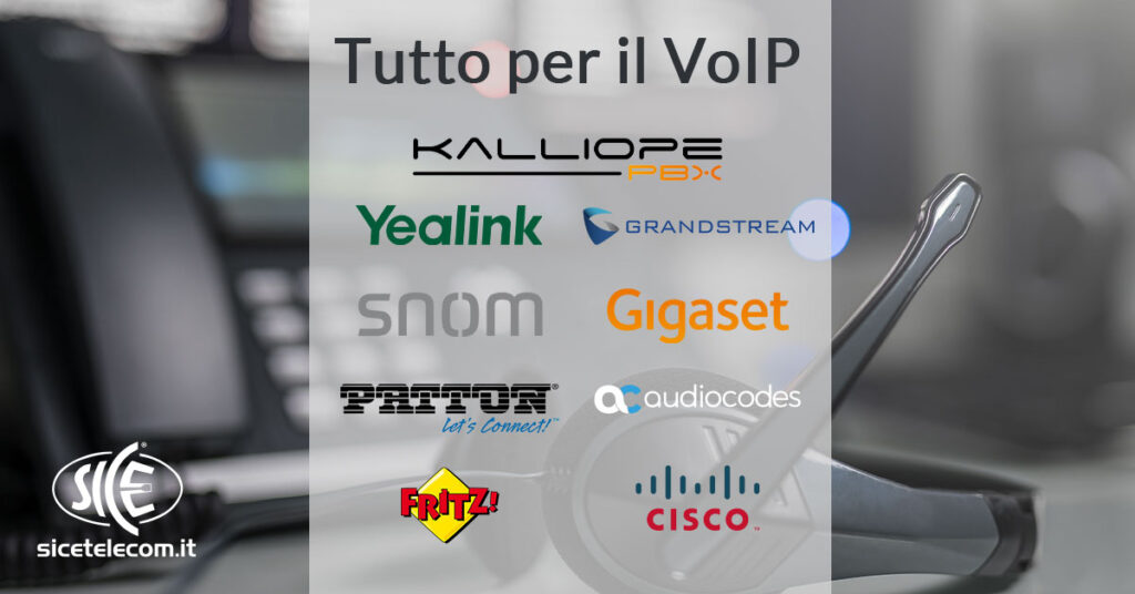 SICE distributore telefoni VoIP