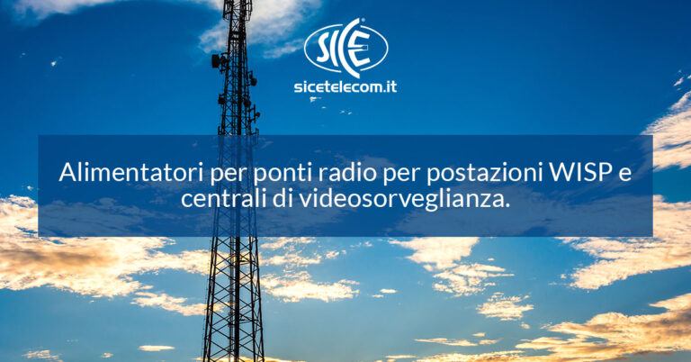 Alimentatore per ponti radio AirPower 7 SICE telecomunicazioni