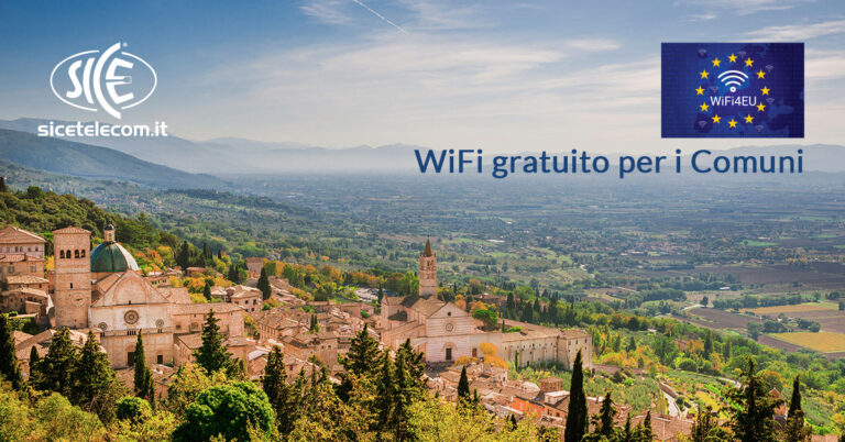 comuni vincitori del bando wifi4eu SICE