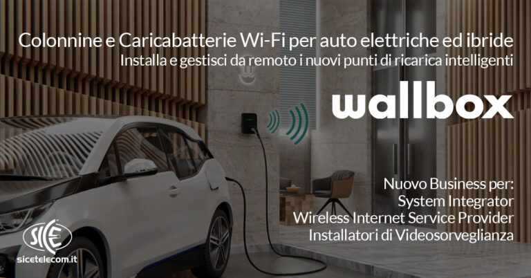 SICE_Wallbox colonnine e caricabatterie per auto elettriche