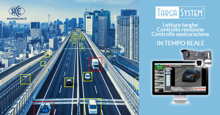 Lettura targhe e analisi video targa system - SICE Telecomunicazioni