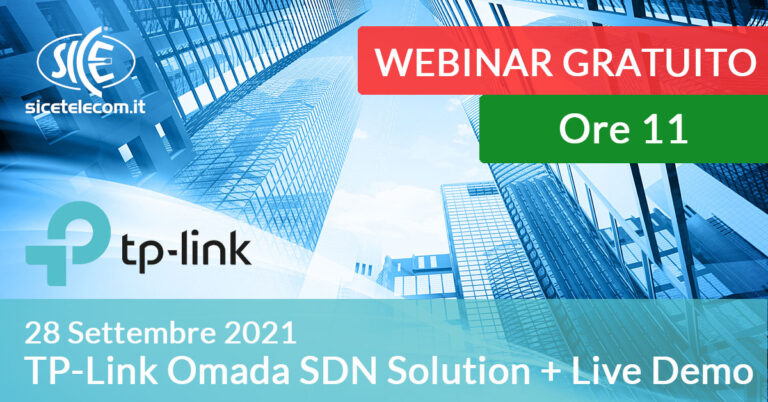 Webinar TP-Link -SICE Telecomunicazioni