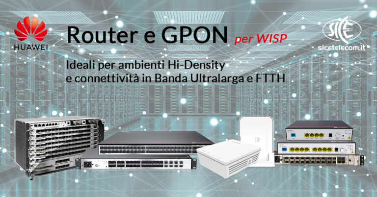 SICE _Router e GPON Huawei