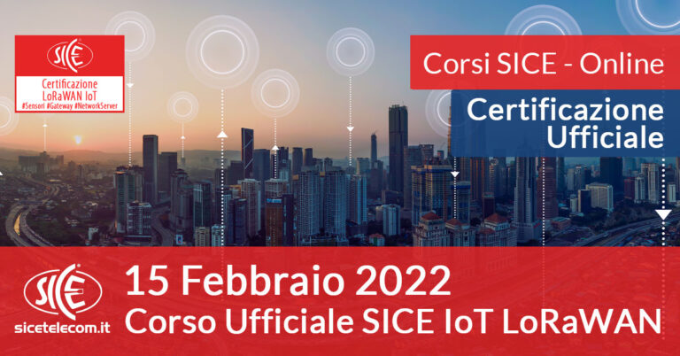 SICE-Corso-IoT-LoraWAN
