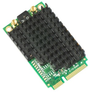 MikroTik | R11E-5HACD | 802.11a/c High Power miniPCI-e card with MMCX connectors | Interfaces MikroTik