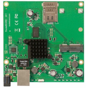 MikroTik | RBM11G | Small size powerful OEM         board with 1 Gigabit LAN and 1 miniPCIe | RouterBOARD