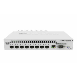 MikroTik | CRS309-1G-8S+IN | Cloud Core Router 2x CPU(800 MHz) 1GETH 8SFP+  512 MB RAM L5 | Switches