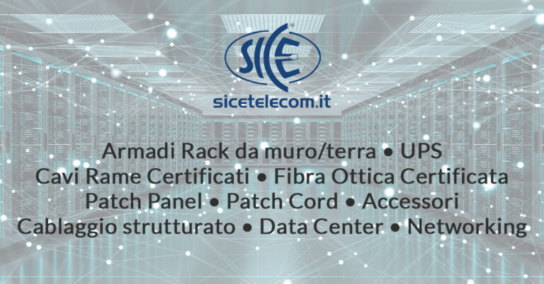 soluzioni Cablaggio strutturato SICE Telecomunicazioni