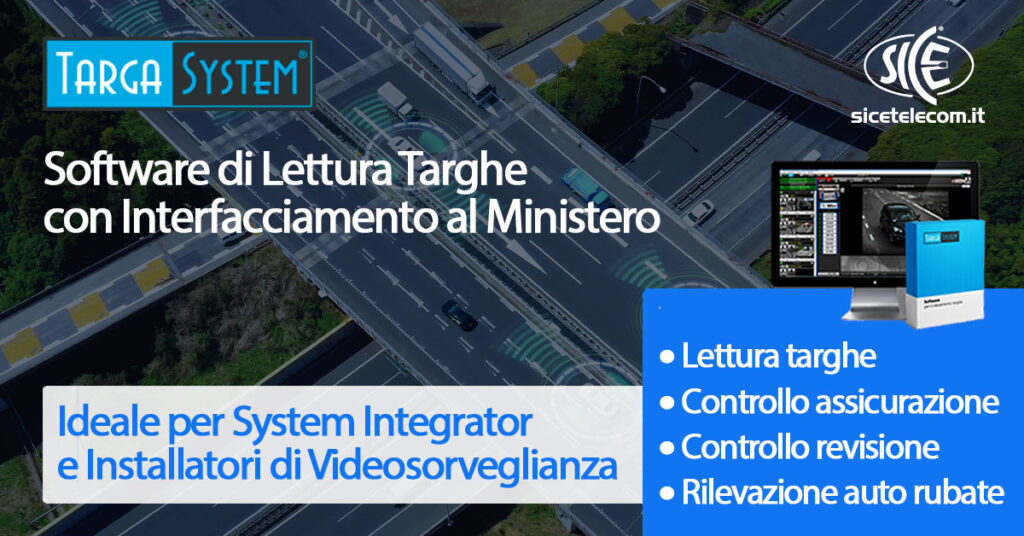 SICE Lettura-Targhe-Targa-System