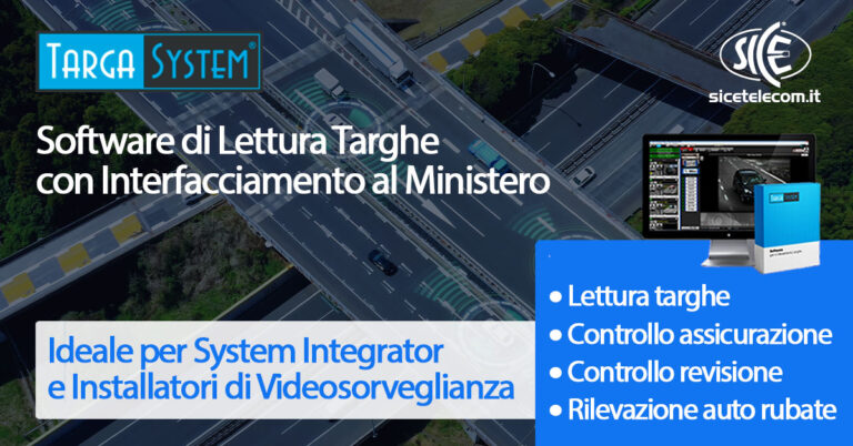 SICE Lettura-Targhe-Targa-System