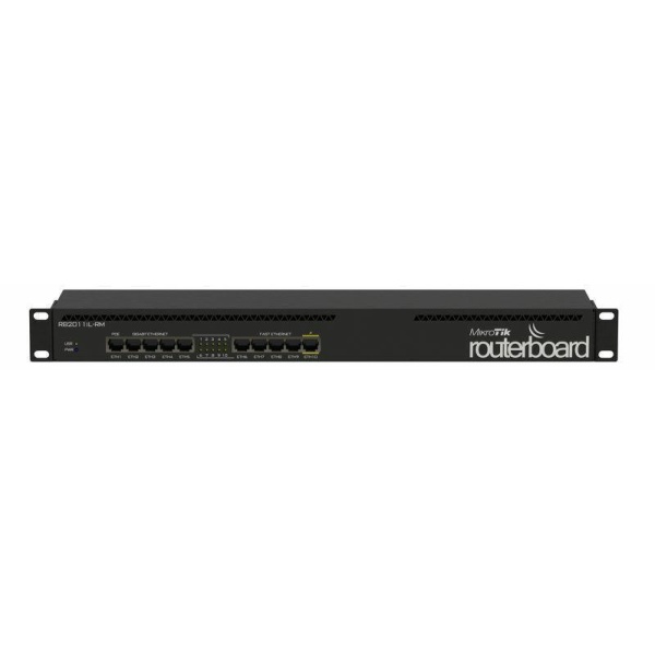 MikroTik | RB2011IL-RM | RouterBOARD 2011L-RM Atheros 74k MIPS CPU 5LAN 5GbitLAN