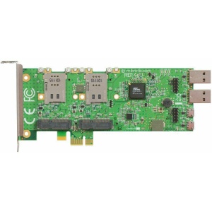 MikroTik | RB14EU | Adapter card for using four miniPCIe IN pciE slot | Interfaces MikroTik