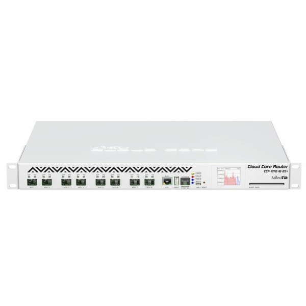MikroTik | CCR1072-1G-8S+ | CloudCoreRouter1072 TileraTileGx72(72core 1GHz) 16GB RAM 8SFP+ | Routers