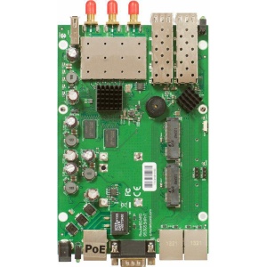 MikroTik | RB953GS-5HNT-RP | RouterBOARD 720MHz 128MBRAM 3GETH 2SFP 5GHz 802.11a/n 3x3 L5 | Routers