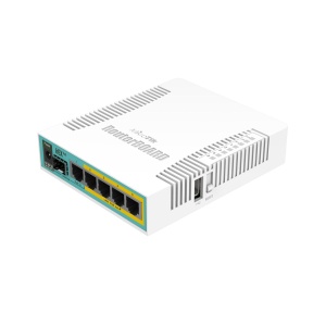 MikroTik | RB960PGS | hEX PoE with 800MHz CPU         128MB RAM 5GLAN 4POE OUT USB L4 | Routers