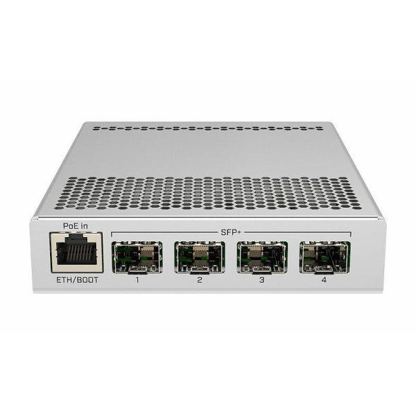 MikroTik | CRS305-1G-4S+IN | Cloud Router Switch 800MHz CPU 512MB RAM 1GLAN 4xSFP+ L5 | Switches