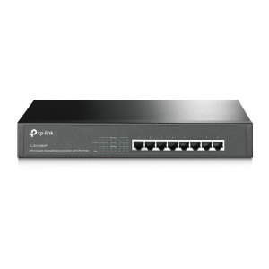 TL-SG1008MP | 8-Port Gigabit PoE+ Switch 802.3at/af 126W PoE 1U 13