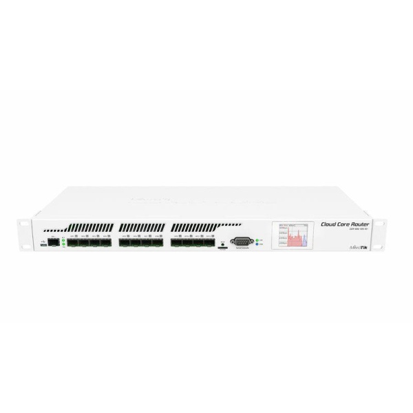 MikroTik | CCR1016-12S-1S+ | CloudCoreRouter Tilera Tile-Gx16 CPU 1.2Ghz 12xSFP cages