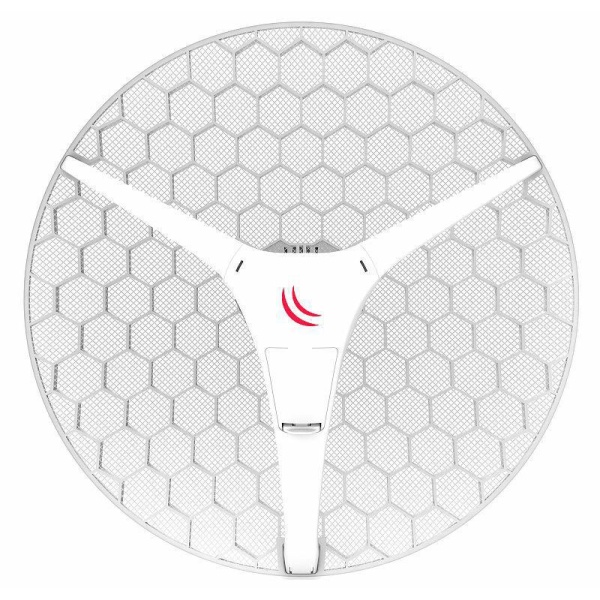 MikroTik | RBLHGG-5ACD | LHG 5AC 24.5dBi 5GHz CPE/Backbone with 802.11ac and Gigabit | Wireless systems