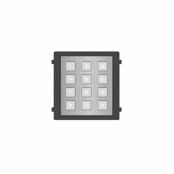 DS-KD-KP/S | Intercom Modulo espansione tastiera Inox 12 Pulsanti fisici