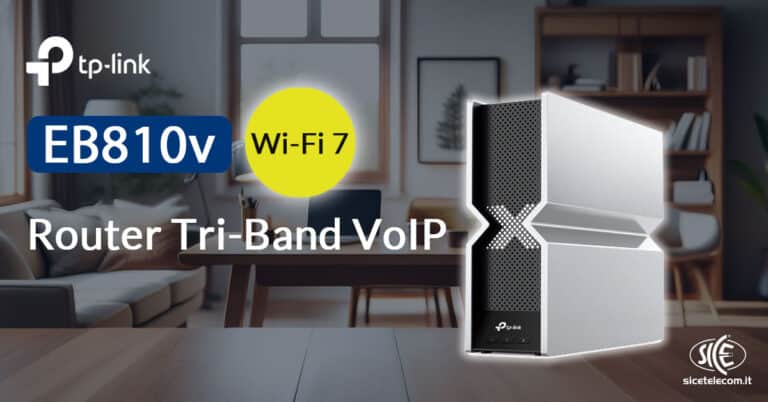 Router-Wi-Fi-7-EB810v TP-Link - SICE