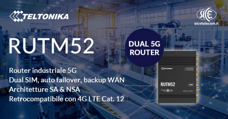 Router 5G RUTM52-Teltonika