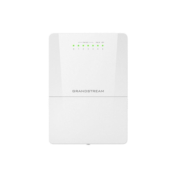 GWN7710R | Grandstream  Outdoor L2         lite switch 5x GbE (4 PoE) + 1 SFP IP66