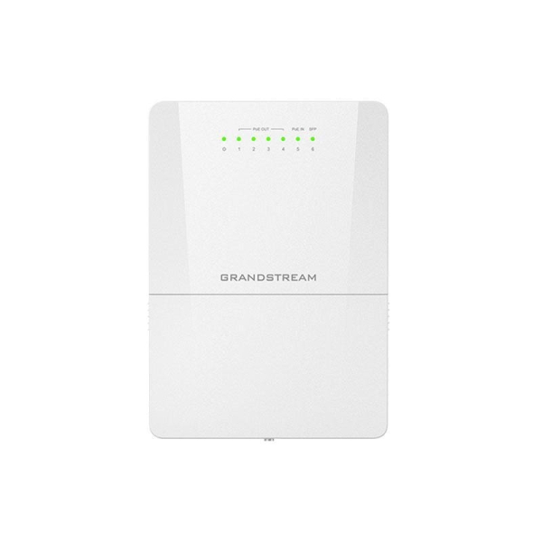 GWN7710R | Grandstream  Outdoor L2         lite switch 5x GbE (4 PoE) + 1 SFP IP66