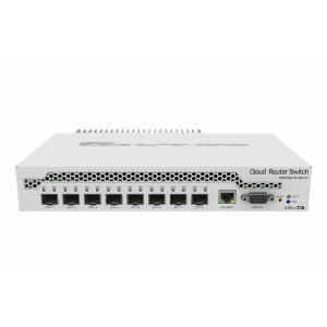 MikroTik | CRS309-1G-8S+IN | Cloud Core Router 2x CPU(800 MHz) 1GETH 8SFP+ 512 MB RAM L5 | Switches