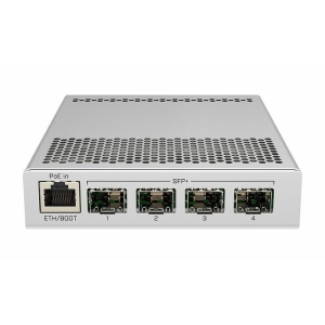 MikroTik | CRS305-1G-4S+IN | Cloud Router Switch 800MHz CPU 512MB RAM 1GLAN 4xSFP+ L5 | Switches