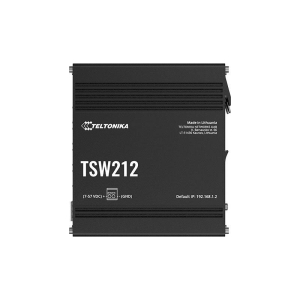 Teltonika TSW212 | Teltonika SWITCH L2 MANAGED 8xGETH 2xSFP DC power 7-57Vdc