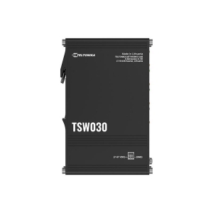 Teltonika TSW030 | Teltonika Switch 8port 10/100Mbps 2-pin  DC power 7?57Vdc