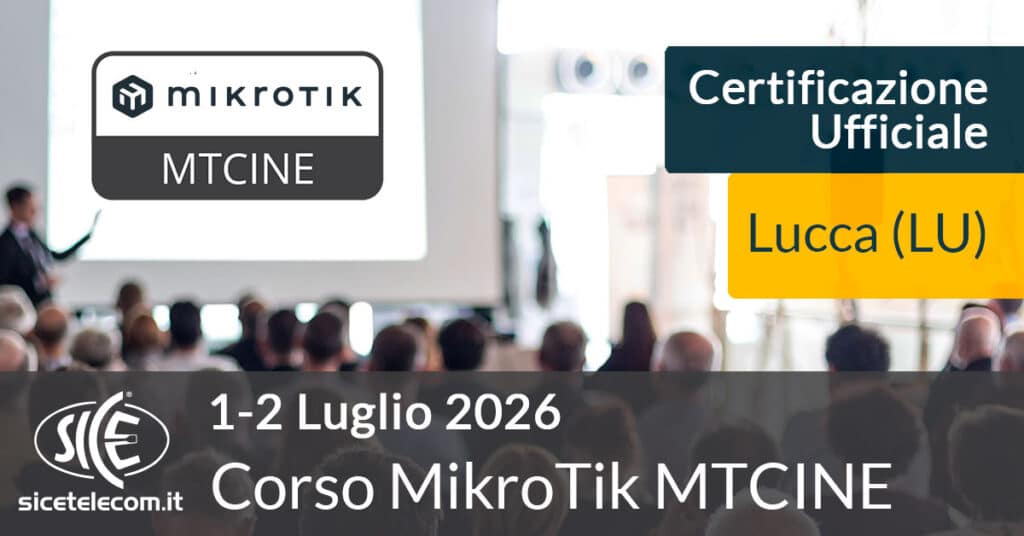 corso MTCINE Luglio 2026