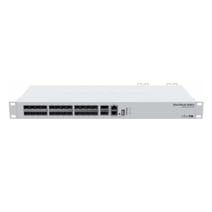 MikroTik | CRS326-24S+2Q+RM | CloudRouterSwitch 2x40G QSFP+ cages 24 10G SFP+ cages LAN L5 | Routers